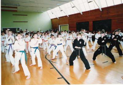 Childrens test at Les Quennevais